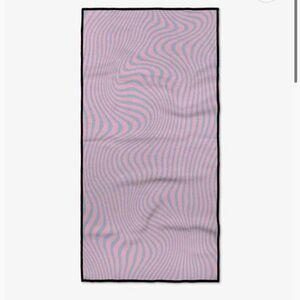 Geometry vibe check fitness towel